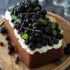 Blueberry Lavender Pound Cake with Lemon Mascarpone Cream