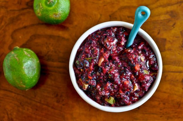 Blueberry Lime Salsa