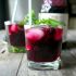 Blueberry Maple Mojito Mocktail