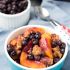 BLUEBERRY PEACH COBBLER