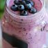 Blueberry green smoothie