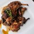 Slow cooker braised rabbit