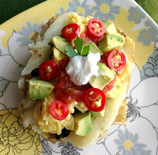 Breakfast Baked Potatoes