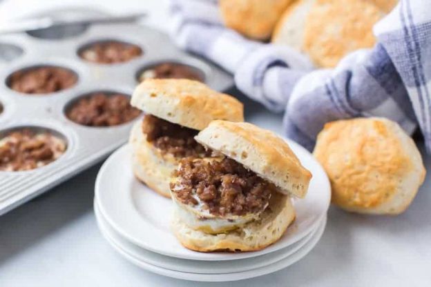 Breakfast Biscuit Sandwiches for a Crowd