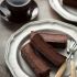 Brownies Topped With Velvety Peppermint Mousse