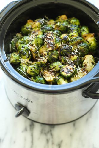 Balsamic Brussels sprouts
