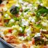 Goat Cheese and Brussels Sprout Skillet Pizza