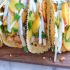 Tuna and Jicama peach tacos