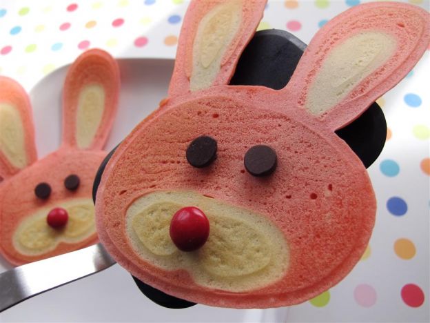 Bunny pancakes