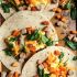 Butternut squash breakfast wraps