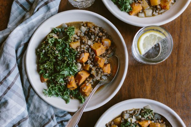 BUTTERNUT SQUASH LENTIL STEW
