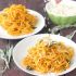 Butternut squash noodles in sage brown butter