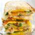 Egg In A Hole Grilled Cheese Sandwich