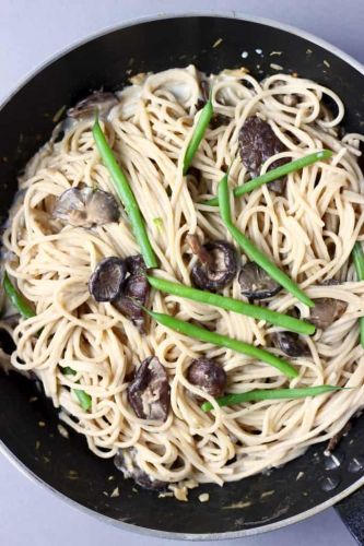 Creamy Vegan Miso Pasta