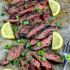 The Best Garlic Grilled Flank Steak