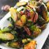 Balsamic Glazed Oven Roasted Brussels Sprouts