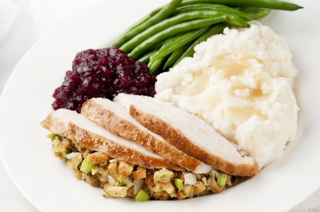 The number of calories most people consume for Thanksgiving dinner is...