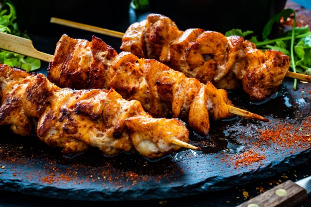 Spiced Chicken Skewers