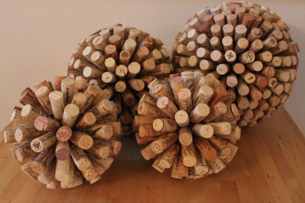 5) Decorative Wine Cork Balls
