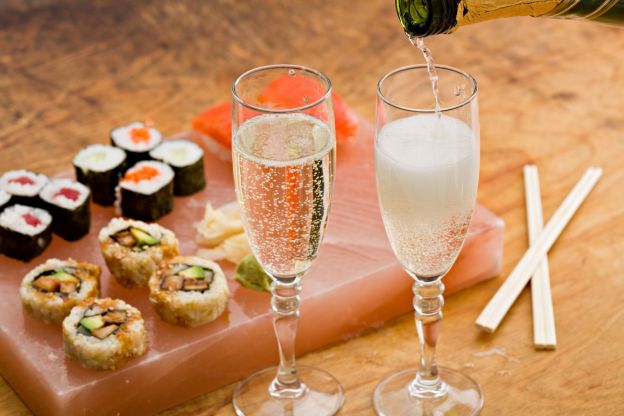 Champagne and Sushi