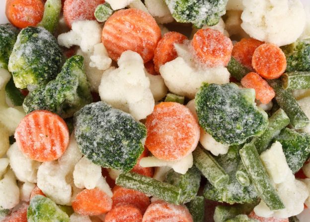Frozen vegetables