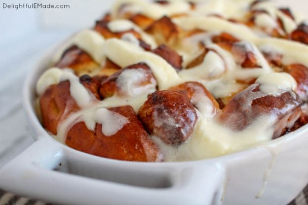 Overnight Cinnamon Roll French Toast Bake