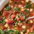 Hearty Slow Cooker Minestrone Soup
