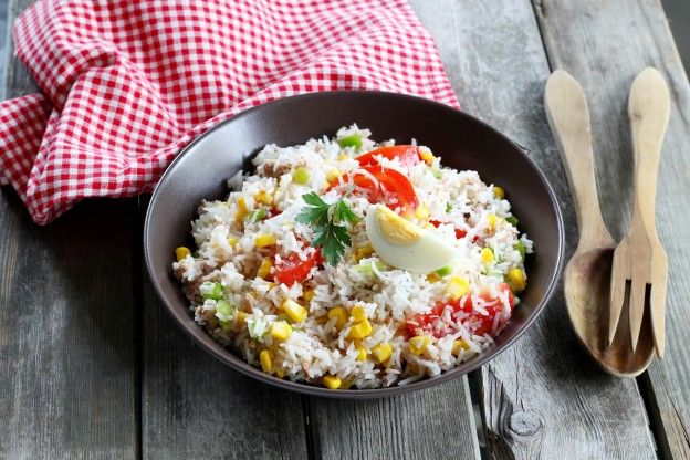 Easy-Peasy Rice Salad