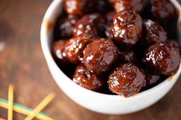 Grape Jelly Meatballs