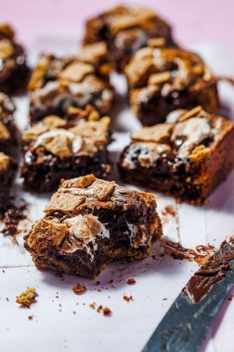 Nutella S'mores Bars