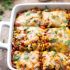 Healthy Mexican Casserole With Roasted Corn And Peppers