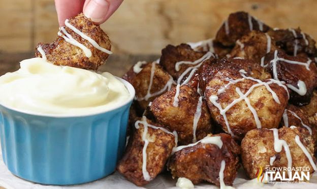 Slow Cooker Cinnamon Roll Pull Apart Bread