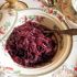 Spiced red cabbage with apples