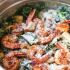 Cajun Shrimp Kale Caesar Salad