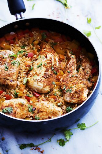 Cajun chicken and rice