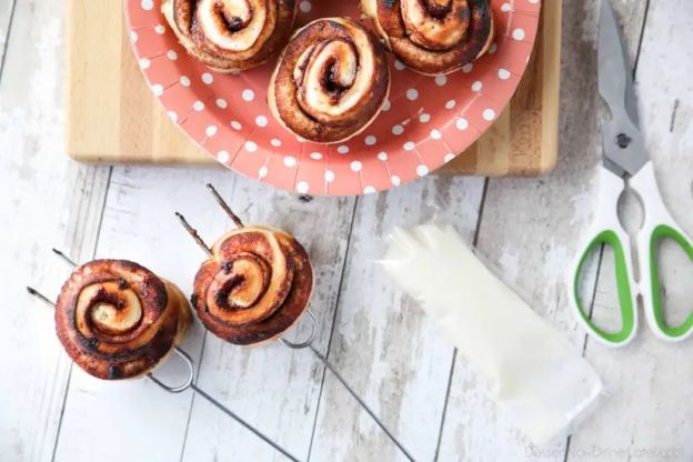 Campfire Cinnamon Rolls