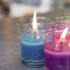 Candles help set the mood