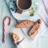 Candy cane biscotti