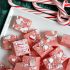 Candy cane fudge