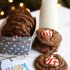 Candy cane kiss cookies