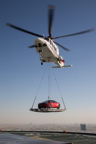 Car Delivery by Helicopter