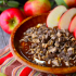 Caramel toffee cheesecake apple dip