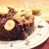 Caramel banana pecan bread casserole