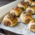 CARAMELIZED APPLE AND FENNEL, PORK SAUSAGE ROLLS