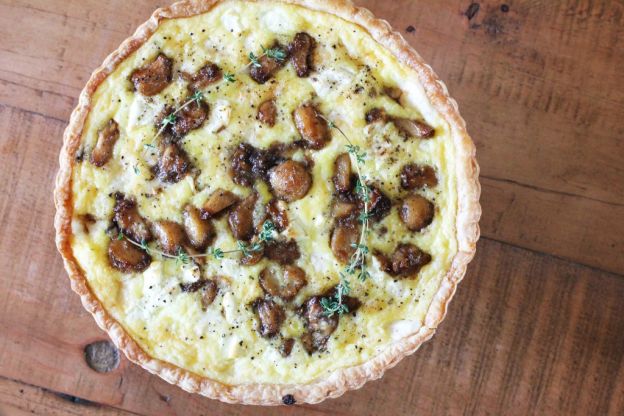 Caramelized Garlic Tart