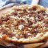 Caramelized Onion, Goat Cheese, and Prosciutto Pizza