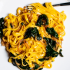 Caramelized Onion Pasta with Kale