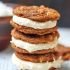 Carrot cake cookies with cream cheese frosting