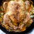 Cast-Iron Skillet Whole Roasted Chicken with Potatoes