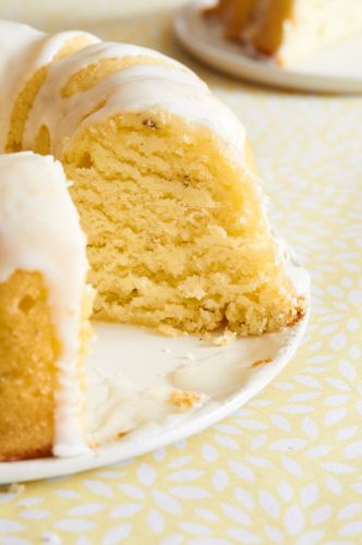 Lemon Lavender Bundt Cake